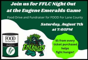 join us for fflc night out at the eugene emeralds game.